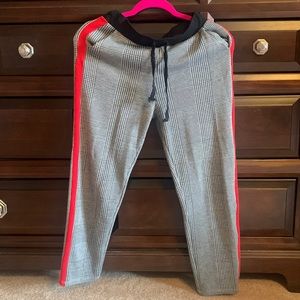 Zara plaid trousers.